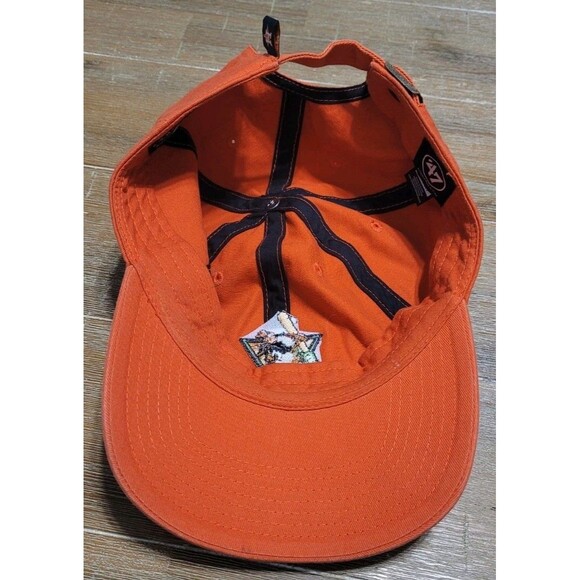 Houston Astros - '47 Brand - Youth Hat - Orbit Clean Up Orange Cap MLB Baseball - Picture 5 of 7
